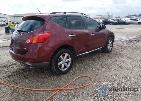 2009 Nissan Murano Sl z USA, uszkodzony, nr VIN JN8AZ18U39W000208